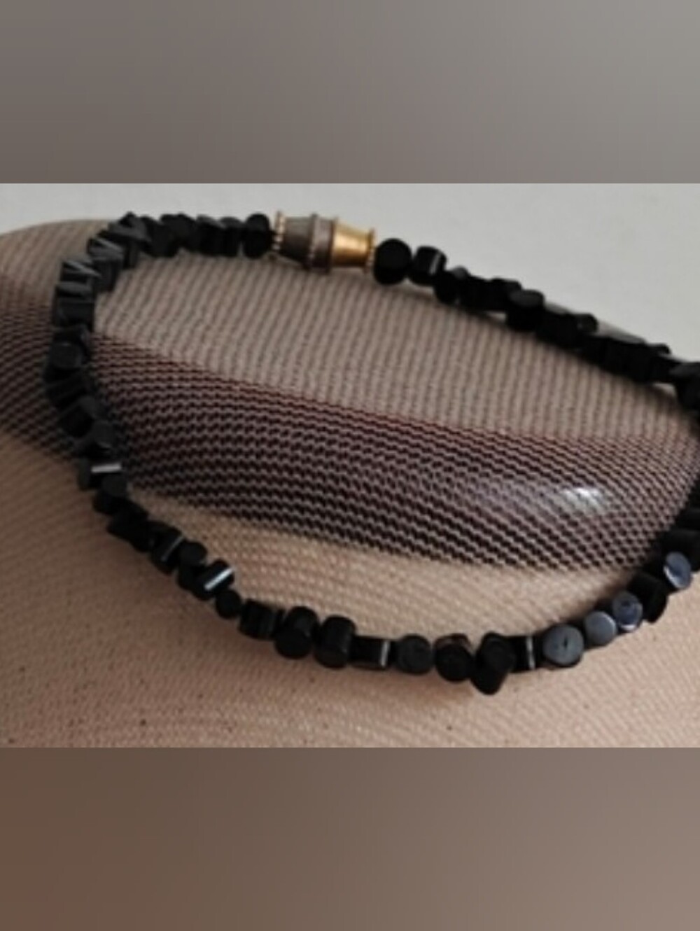 Genuine black coral bracelet